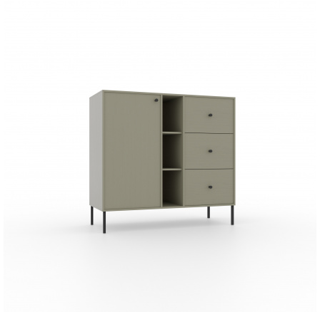 Komoda 1D 3S 3P Tili Eukalyptus+Eukalyptus