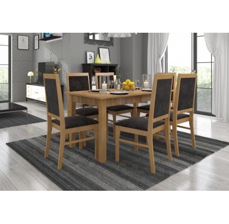 Sada stůl s židlemi RODOS 25 Craft Gold