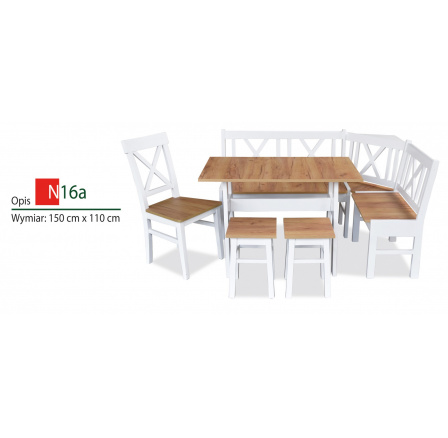 Kuchyňská rohová sestava 7Ł