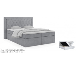 Kontinentální postel Leon 1 140x200