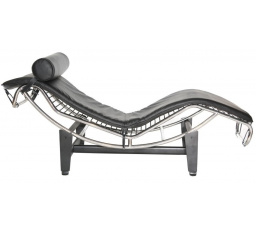 Lehátko LC4 černá kůže TP