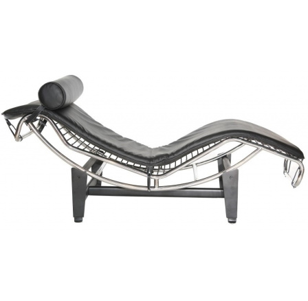 Lehátko LC4 černá kůže TP