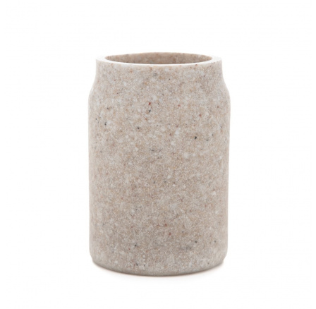 Koupelnový hrnek LORELEI béžový 13.3x9.14.5cm 877464