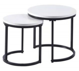 Lavice bílá 50 + 40 ZY-08