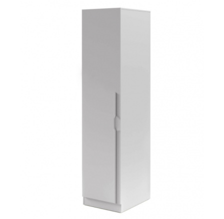 Skříň BRAGA 5 Šedá s kovovým madlem