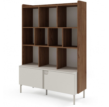 Komoda POSITANO 5, Kašmír Ořech alba