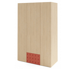 Šatní skříň SALSA SL1, Dub piškotový/Eukalyptus/Salsa