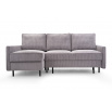 Rohová sedací souprava Roxana L šedá