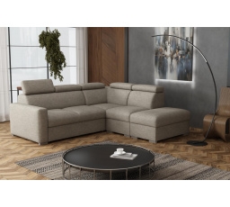 Sedací souprava Petrit IX pravá Aragon hnědošedá