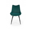 Jídelní židle K388, tmavě zelená