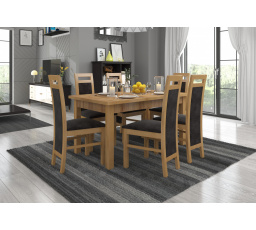 Sada stůl s židlemi RODOS 14 Craft Gold