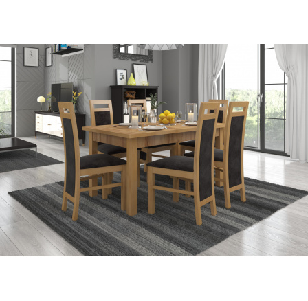 Sada stůl s židlemi RODOS 14 Craft Gold