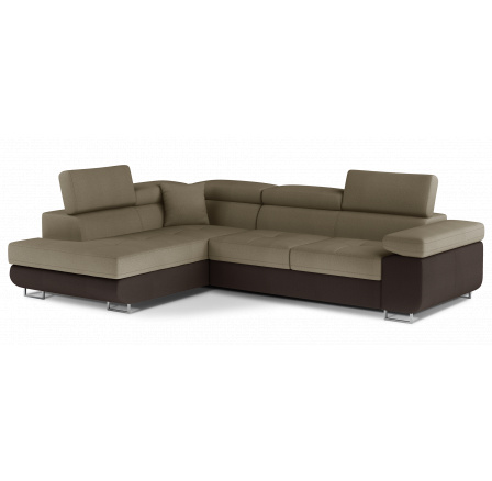 Rohová sedací souprava ANTON, Monolit 09/Monolit 29 Levá