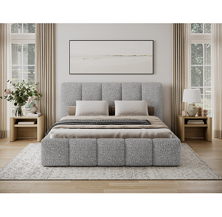 Bed Edvige + wooden frame/ standard lift/ bedding box 140x200 Jaffray 04 Not applicable 1