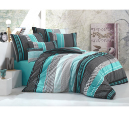 Prodloužené povlečení bavlna 140x220, 70x90cm Sorento green