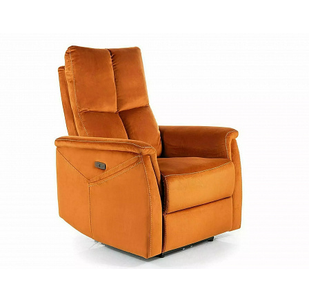 Polohovatelné křeslo NEPTUN M, Skořicový Bluvel 4215 Polohovatelné křeslo NEPTUN M, Skořicový Bluvel 4215