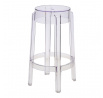 Barová židle Duch transparentní. 66 cm