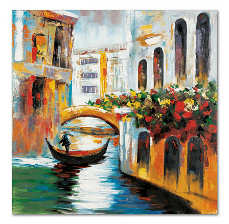 Obraz - Benátky, ruční olejomalba na plátně