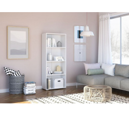 Regál bílý R54P-FX