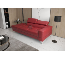 Sofa TOSCANIA II lenoška 205 cm přírodní kůže - přírodní kůže - Vyberte si barvu, levá strana