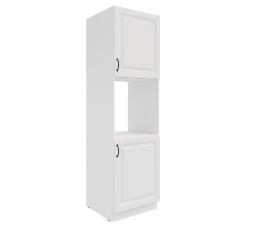 Kuchyňská skříň STELLO - 60 DP-210 2F, Bílá/Bílá