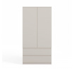Šatní skříň Malvína 2S-90, kašmír