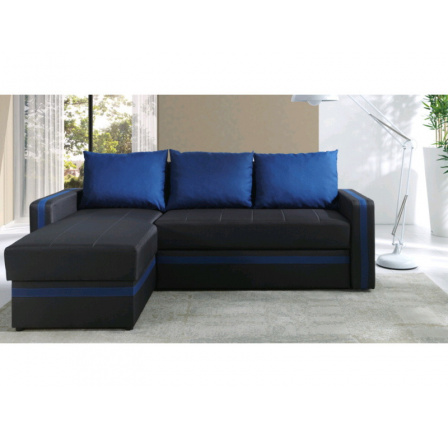 Rohová sedací souprava EUFORIA DUO - modrá Rohová sedací souprava EUFORIA DUO - modrá