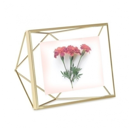 Rámeček na fotografie 13 x 18 cm, zlatý, PRISMA