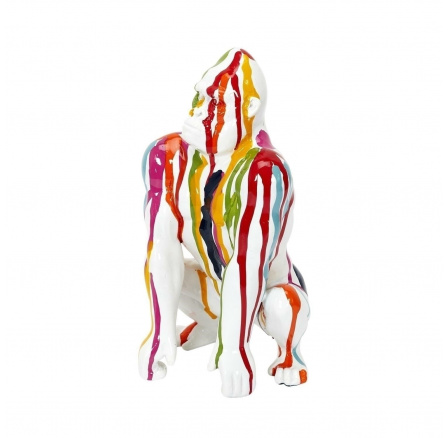 Barevná dekorace Gorila