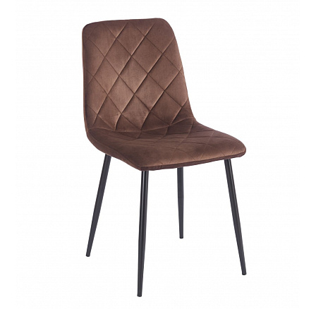 PŘEDPRODEJ -15% do 30.06! Židle velvet - Riviera 26 moka hnědá K6-FX (B)