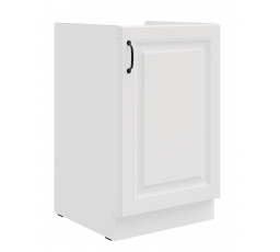 Dolní skřínka STELLO - 50 ZL 1F BB, Bílá/Bílá