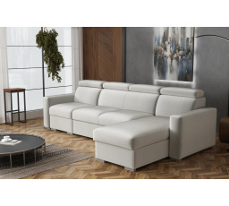 Sedací souprava Petrit I pravá Paros světle šedá