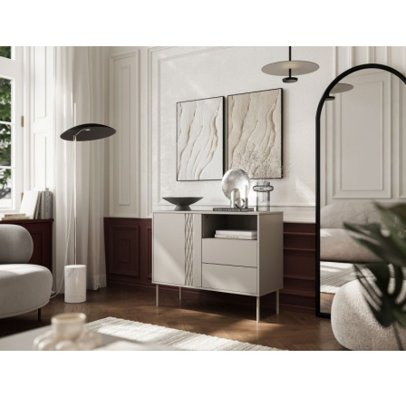 Komoda TRESSE 1D2S, béžová Komoda TRESSE 1D2S, béžová