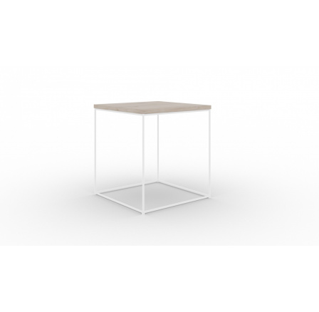 Stolek kávový Adina Bílý+Sonoma Stolek kávový Adina Bílý+Sonoma