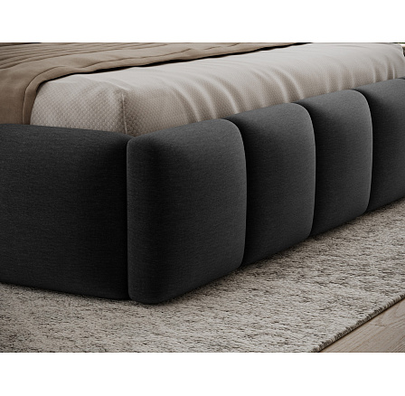 Bed Edvige + wooden frame/ standard lift/ bedding box 140x200 Monolith 97 Not applicable 1