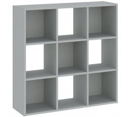 Regál CATCHY 9P, Šedá