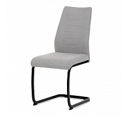 Jídelní židle, hnědá, látka, DCL-438 LAN2