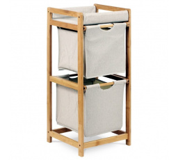 Regál, masiv, šedá, DR-012-2