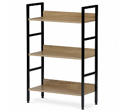 Regál, mdf, hnědá, GD-313 OAK