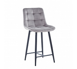 Barová židle velvet - Riviera 91 šedá H1-FX (B)