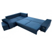 Rohová sedací souprava Alvin L Monolith 77 - tmavě modrá