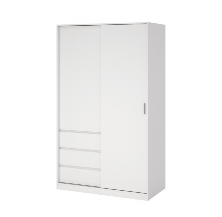 Šatní skříň Simplicity 146, bílá Šatní skříň Simplicity 146, bílá