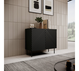 Komoda ONDA 2D, černá/artisan