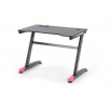 Psací stůl B40, černý/červený