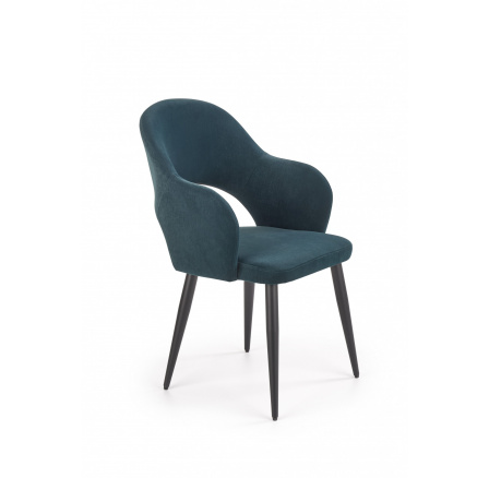 Jídelní židle K364, tmavě zelený Velvet Jídelní židle K364, tmavě zelený Velvet