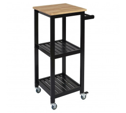 Skříňka/ vozík Bish černý