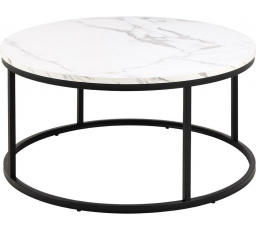 Konferenční stolek Spiro bílý/černý