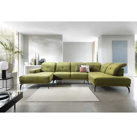 Rohová sedací souprava BRETAN, Loco 33, Pravá