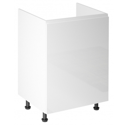 Kuchyňská dolní skřínka - ASPEN D60Z - Levá, Bílá/Bílý lesk Kuchyňská dolní skřínka - ASPEN D60Z - Levá, Bílá/Bílý lesk