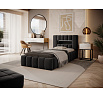 Bed Lamica 90x200 + metal frame/ gas lift / bedding box Nube 6 Not applicable 1